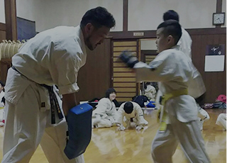 空手を通じた子供たちの成長